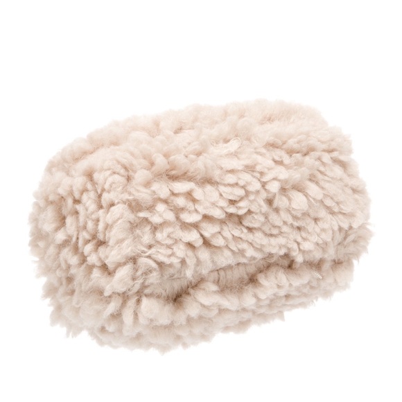 Weekend Max Mara Pasticcino faux fur bag beige - Picture 6 of 9